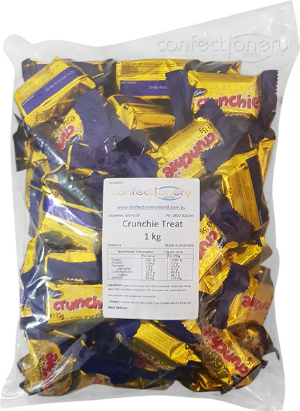 Cadbury Crunchie Treat Size 1kg