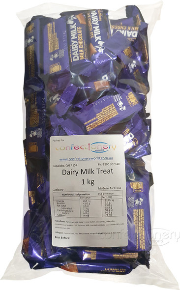 Dairy Milk treat size pieces 1kg
