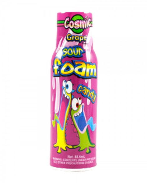 Cosmic sour foam candy grape