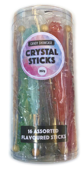 crystal sticks assorted 16