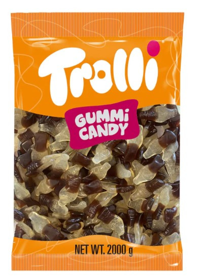 Trolli 2kg oiled cola bottles