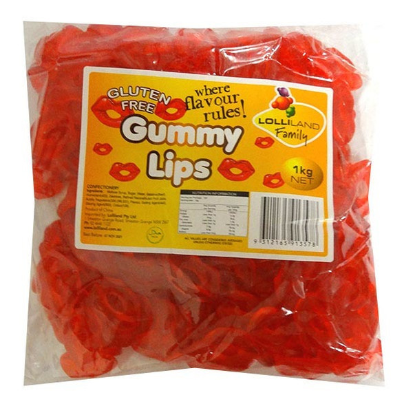 Gummy Lips lolliland 1kg