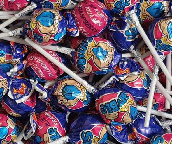 sam blue lollipops loose