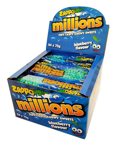 Zappo Millions Blueberry box