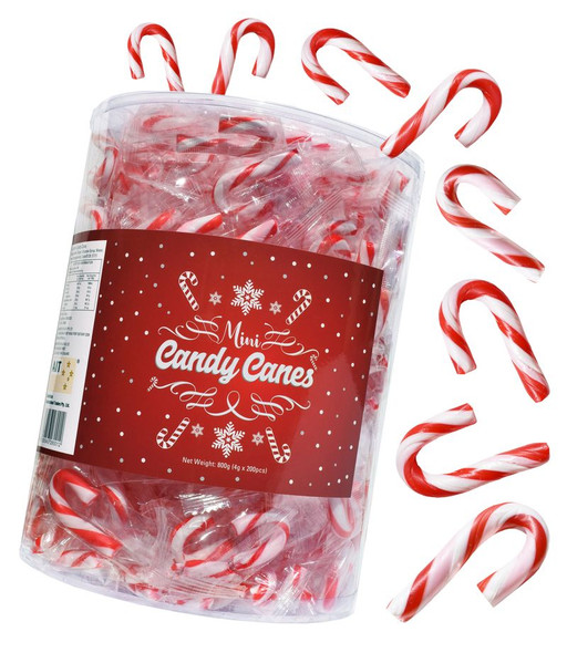 candy canes mini 200pcs