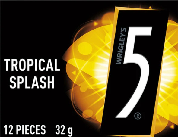 5 gum tropical splash 5 gum tropical splash