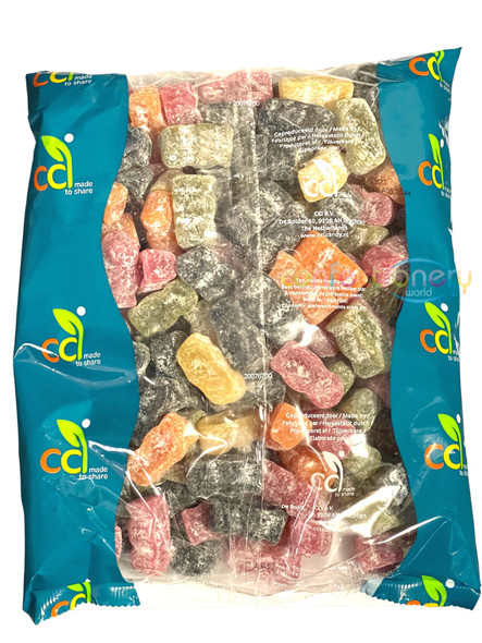dutch dusted jelly babies 1kg bag