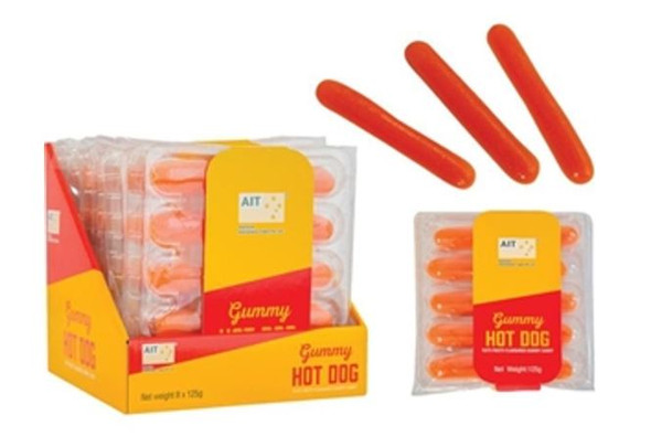 Gummy Hot Dog Frankfurts BOX