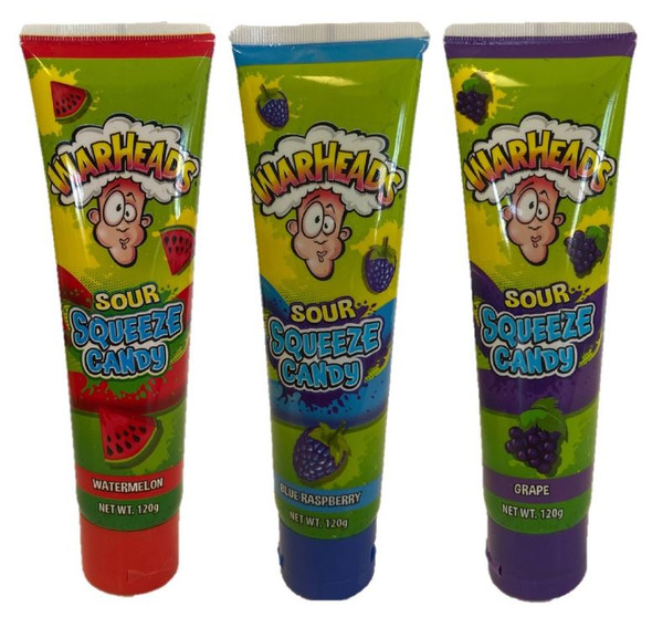 warhead sour squeeze candy