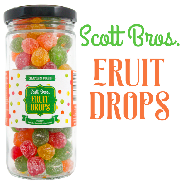 fruit drops jar 170g