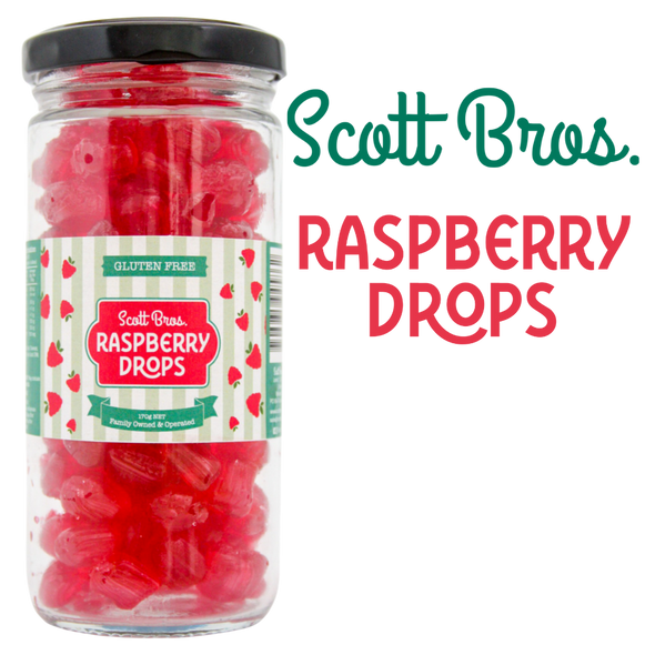 raspberry drops bottle