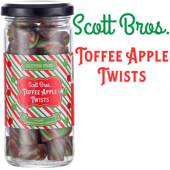 Toffee Apple Twists Scott Bros 175g