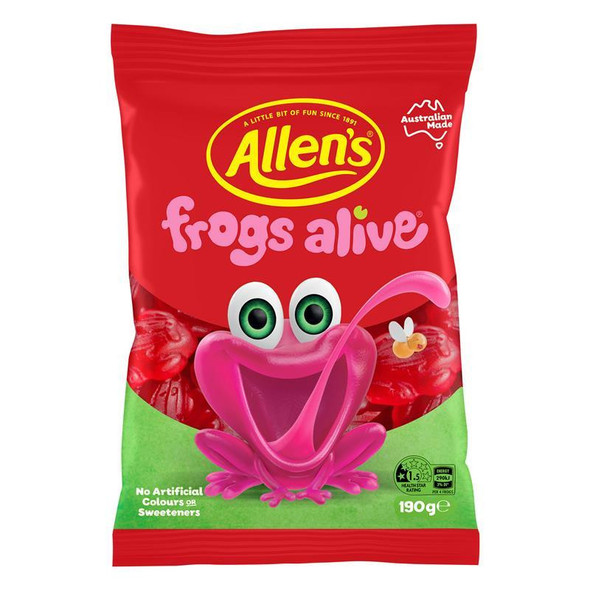 Allens Frogs Alive 190g
