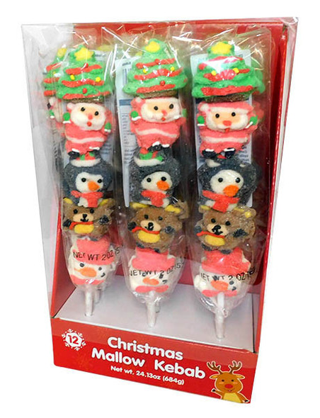 Christmas Mallow Kebab x 12 pops