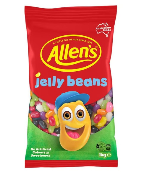 allens jelly beans bulk 1kg