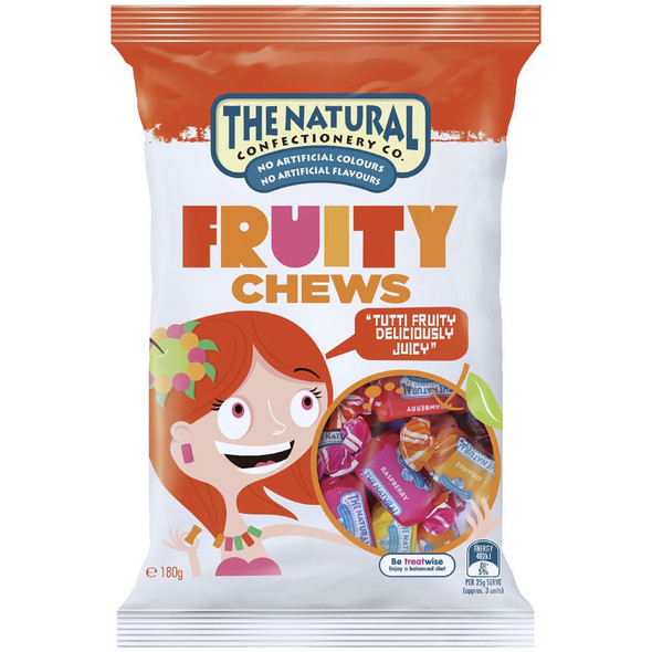 Fruity chews natural 180g