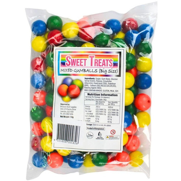 gum balls sweet treats 1kg