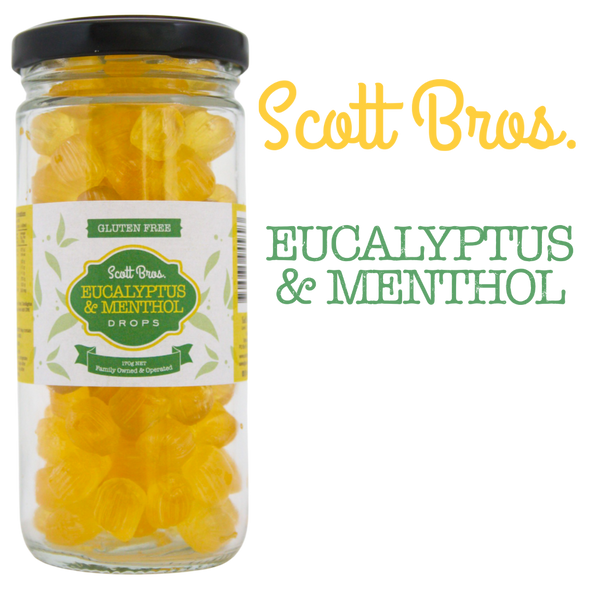 Eucalyptus & Menthol Drops jar