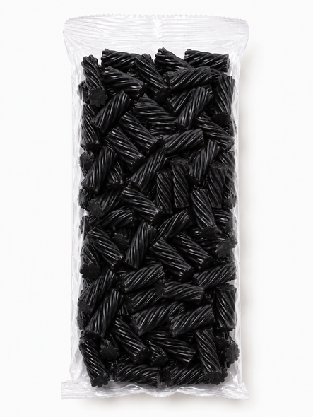black licorice twists 875g