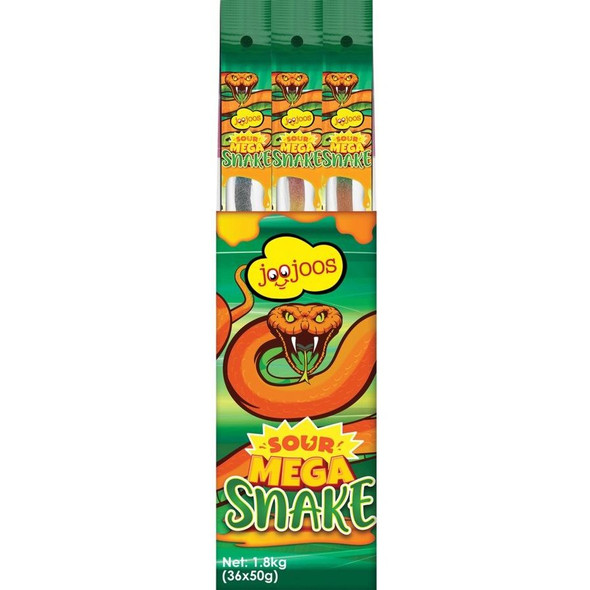 Sour Mega Snake 36 x 50g