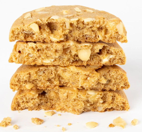 Cookieman White Choc Macadamia Cookie 12 x 85g