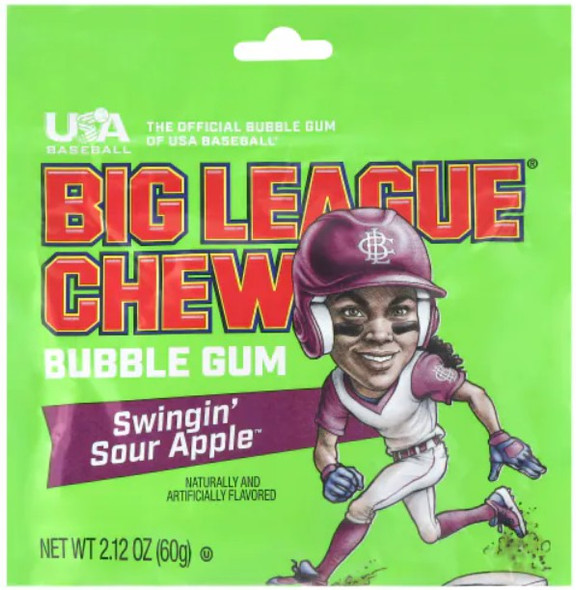 big league swingin sour apple 60g