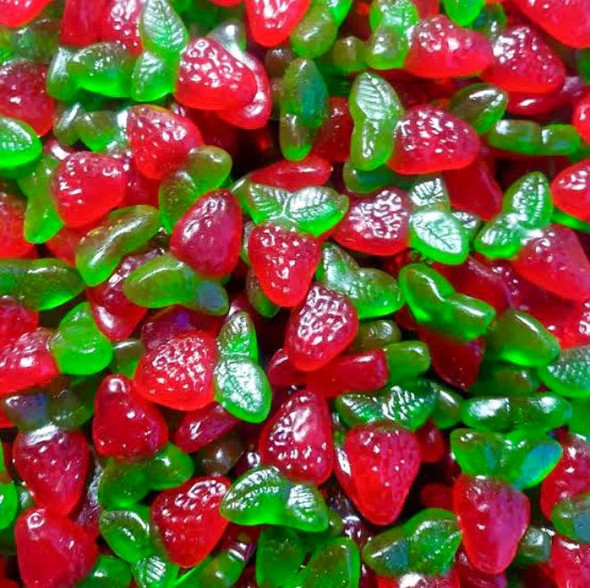 Trolli Strawberries Oiled loose