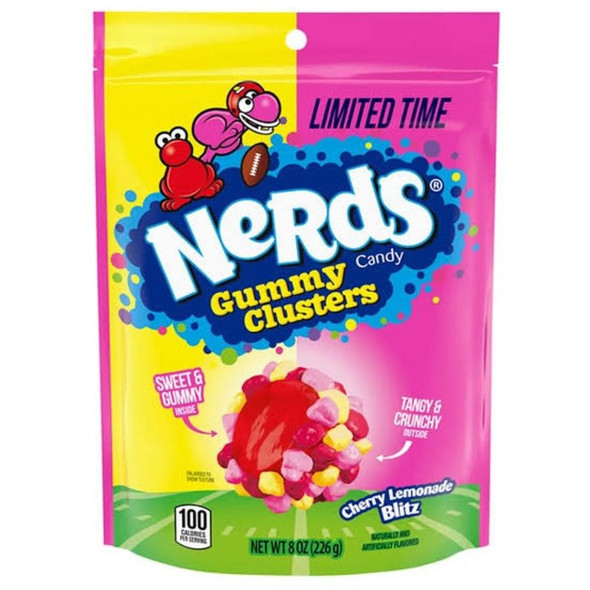Nerd Gummy Clusters Cherry Lemonade Blitz 226g