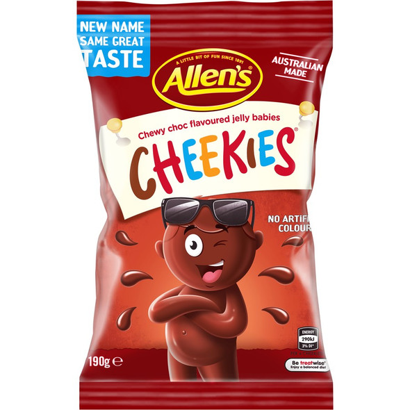 Allens Cheekies Chicos 12 x 190g Allens Cheekies Chicos 12 x 190g