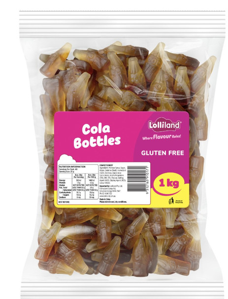 cola bottles 1kg lolliland