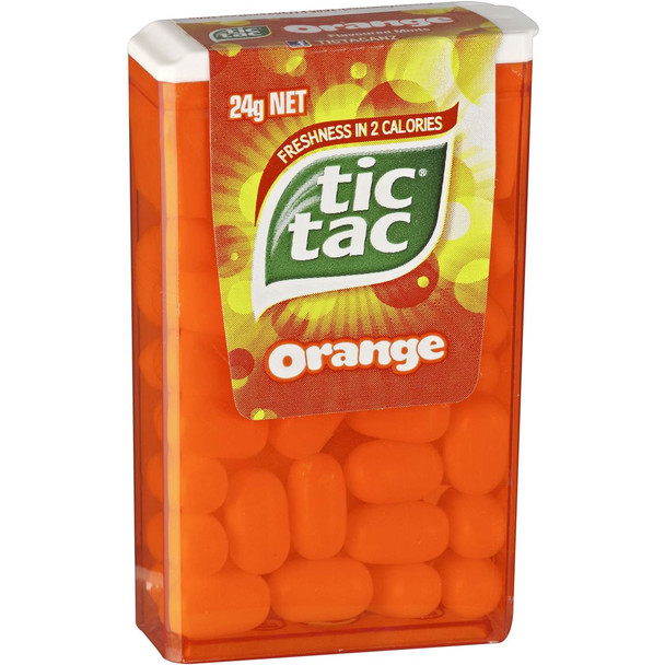 tic tac orange mints single