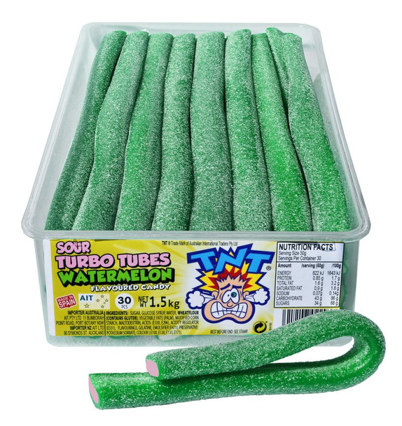 TNT watermelon tubes