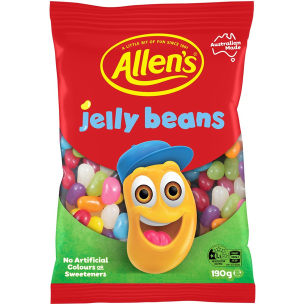Allens jelly beans 12 x 190g