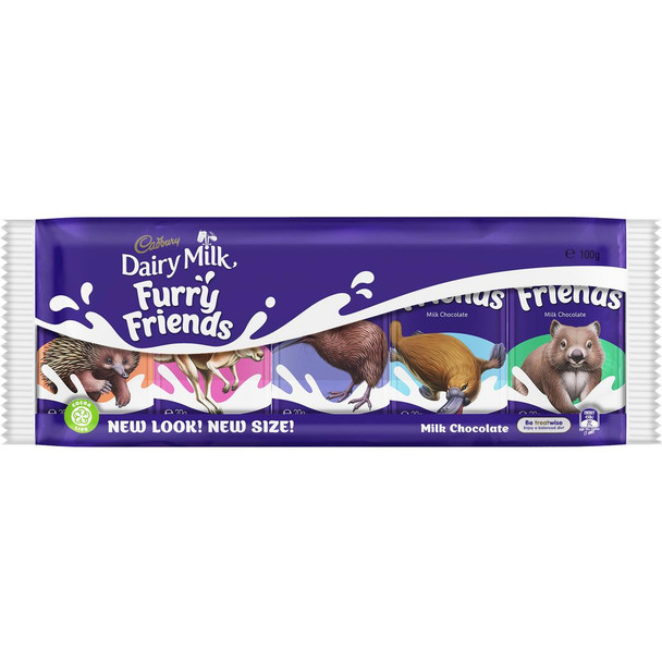 Cadbury furry friends 100g pack of 5