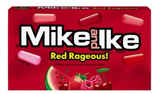 Mike Ike red rageous 120g