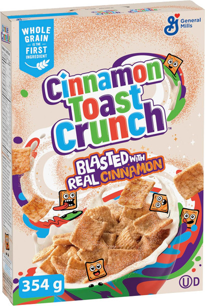 Cinnamon Toast Crunch Cereal 340g 12oz