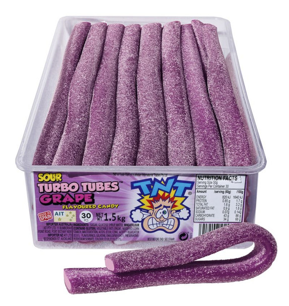 TNT Turbo Tubes Sour Grape