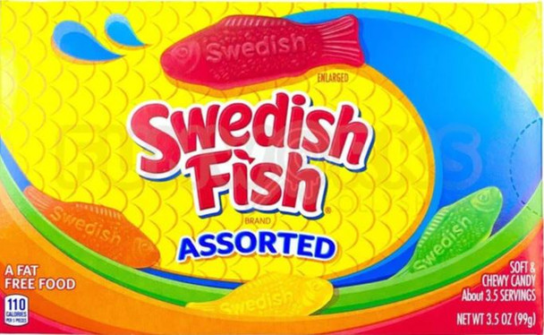 Swedish Fish Assorted 99g.