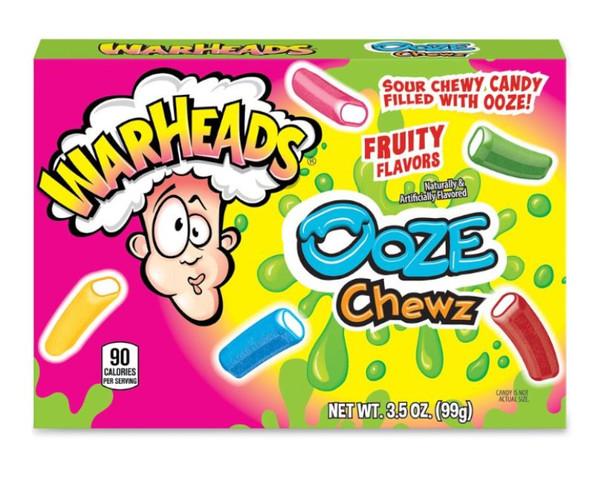 warheads ooze chewz 99g