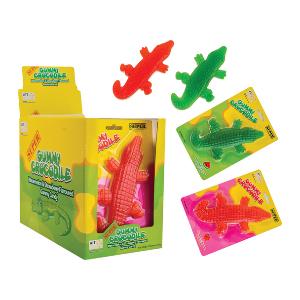 Super Gummy Crocodile BOX 12 x 150g