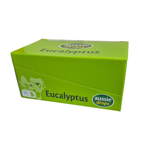 ctc eucalyptus drops aussie drops box