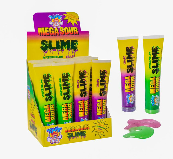 mega sour slime tnt watermelon grape