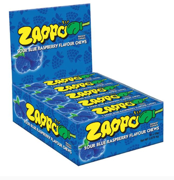 zappo blue raspberry 30 x 29g