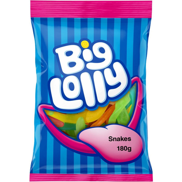 big lolly snakes 180g