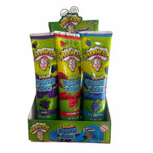 warhead sour squeeze candy box