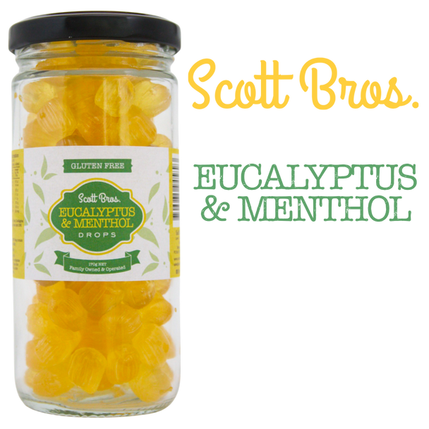 Eucalyptus & Menthol Drops jar