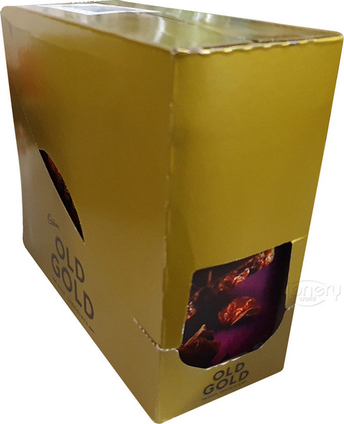 Old Gold rum and raisin box