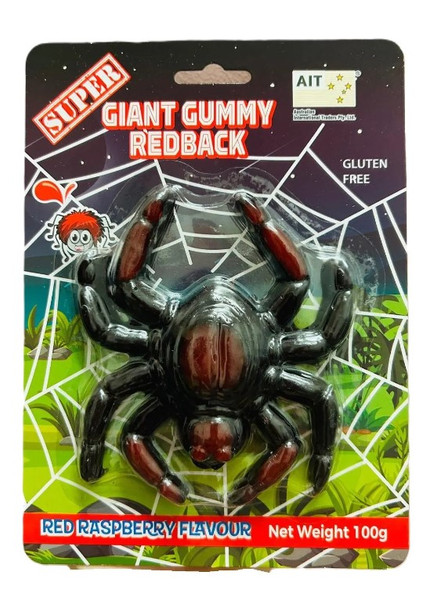 Super Giant Gummy Redback Spider