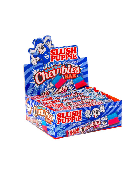 Slush Puppie Sherbet Chewbies Bars box