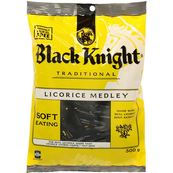 Black Knight Licorice medley 500g